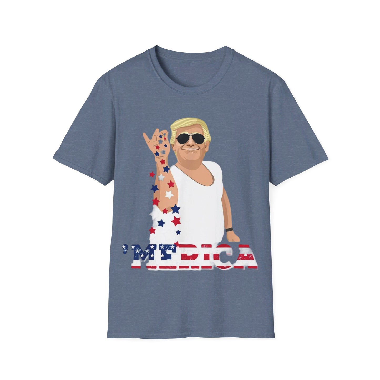 Salt bae trump Unisex Softstyle T-Shirt