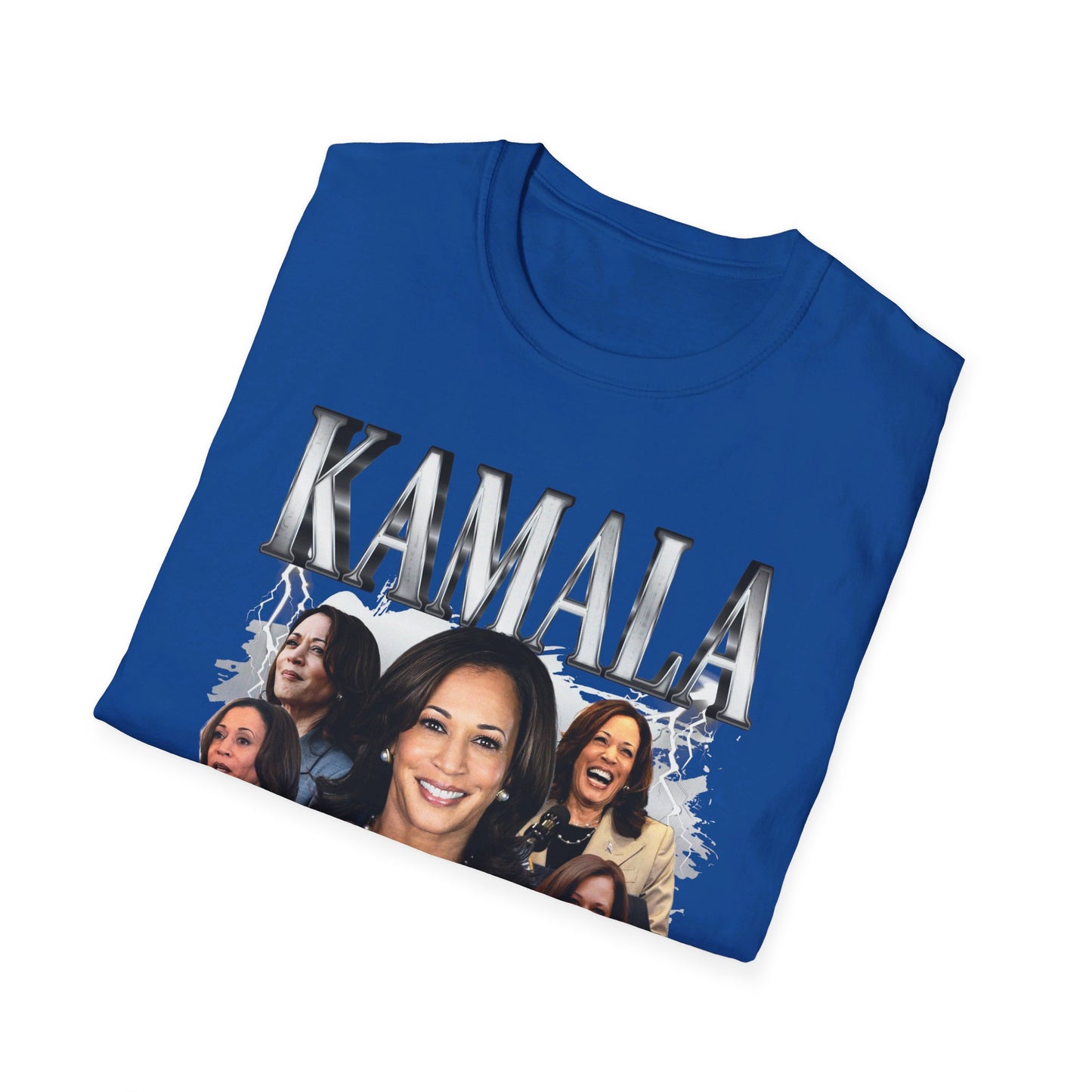 Kamala Collage Unisex Softstyle T-Shirt