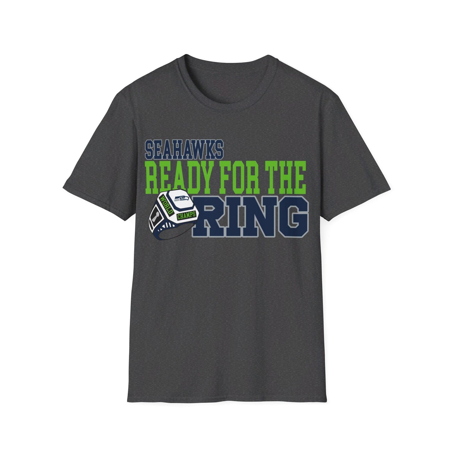 Ready for the ring Sea Unisex Softstyle T-Shirt