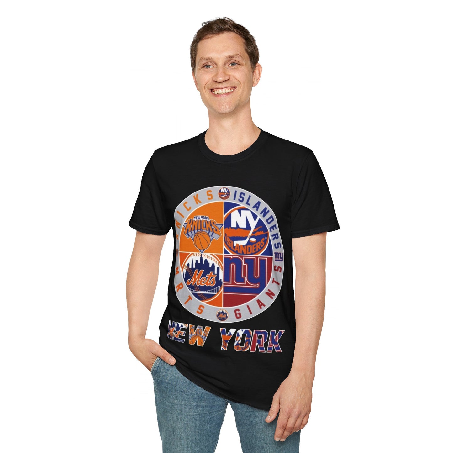 Sports Collage Unisex Softstyle T-Shirt