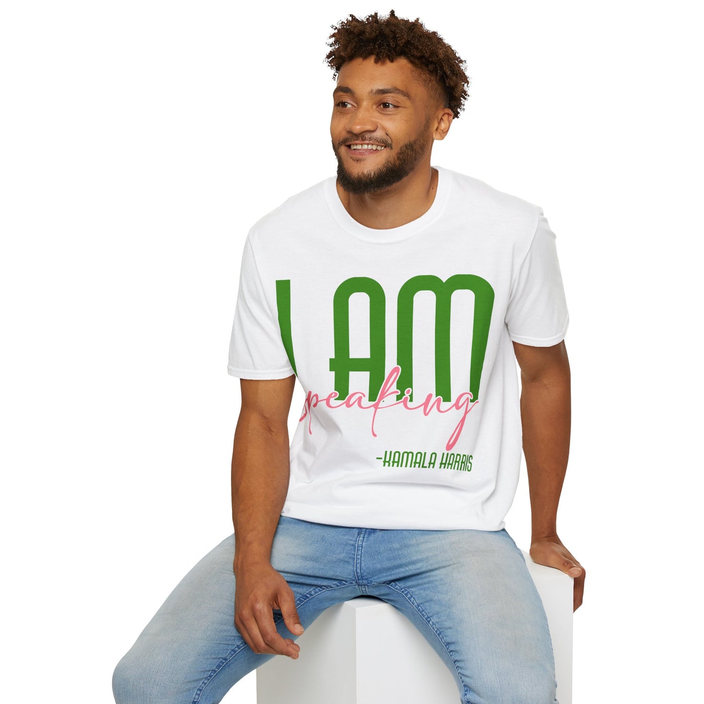 I am speaking Unisex Softstyle T-Shirt