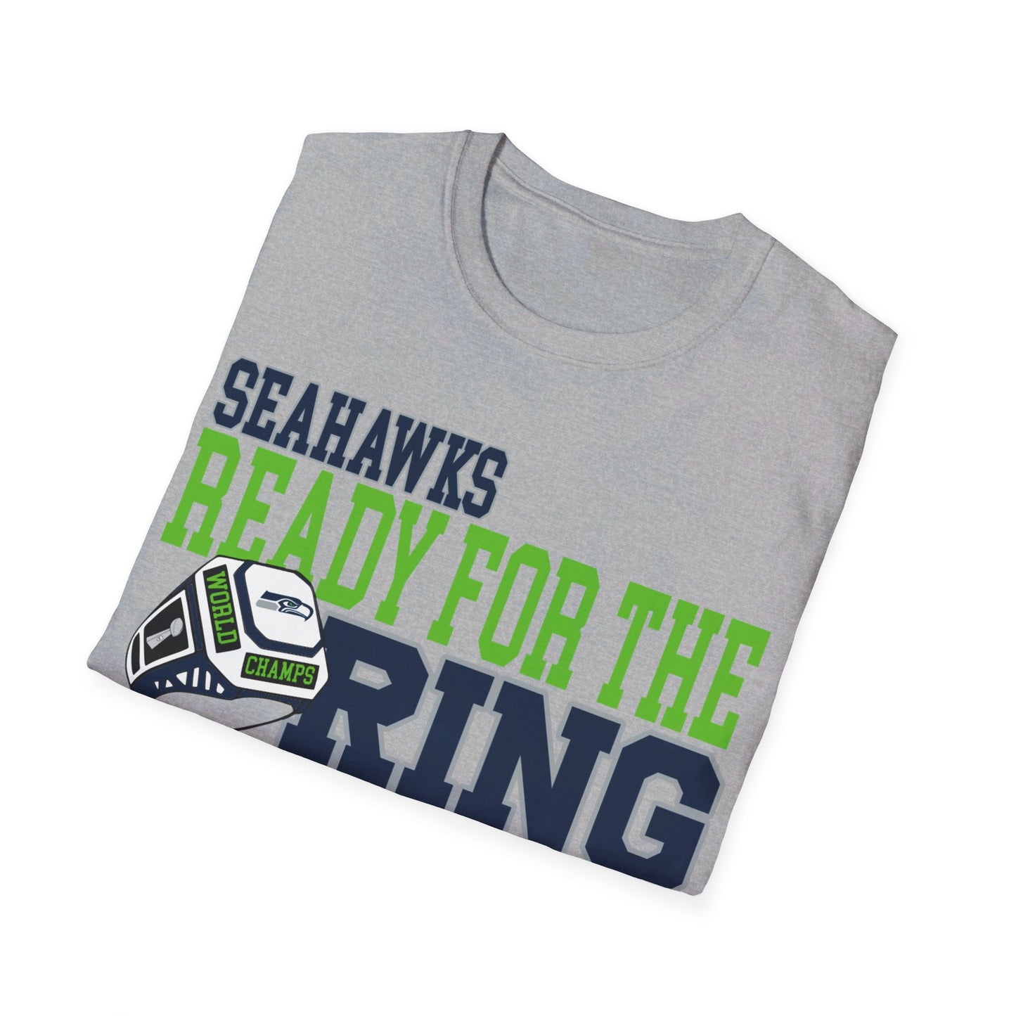 Ready for the ring Sea Unisex Softstyle T-Shirt