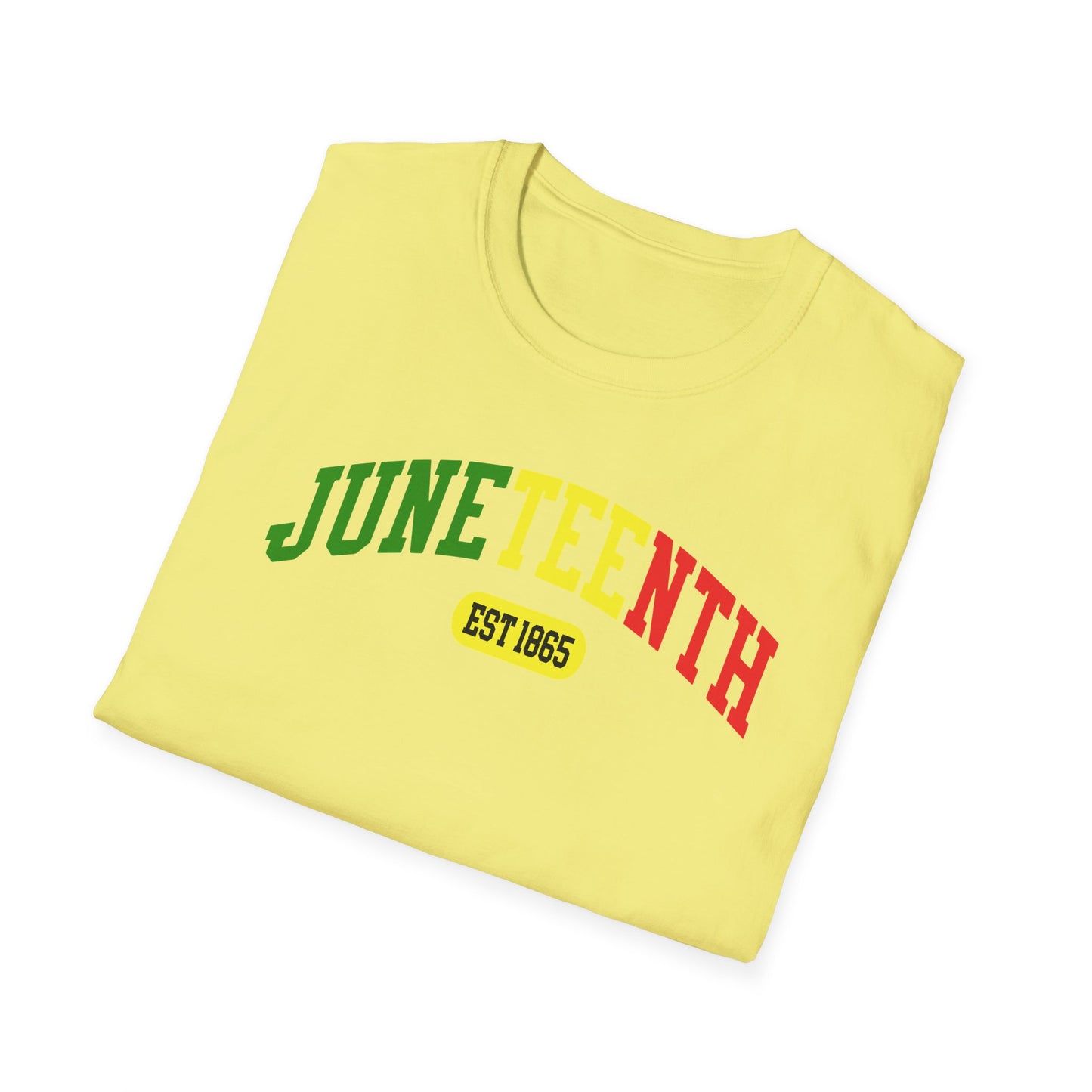 Juneteenth Collegiate Unisex Softstyle T-Shirt