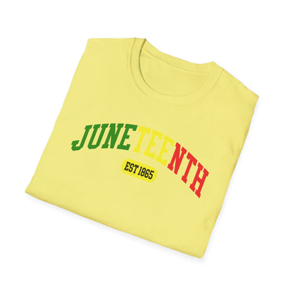 Juneteenth Collegiate Unisex Softstyle T-Shirt