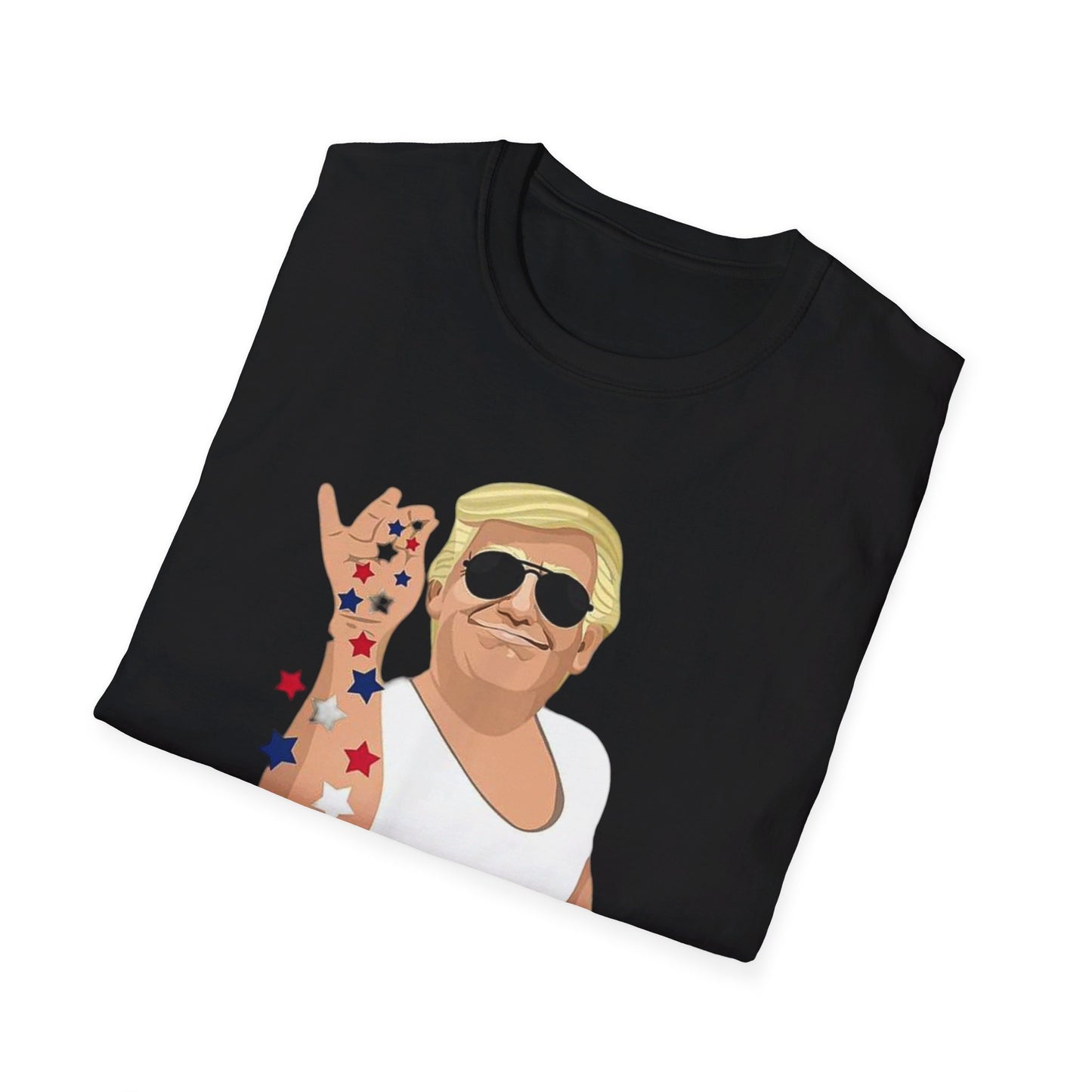 Salt bae trump Unisex Softstyle T-Shirt