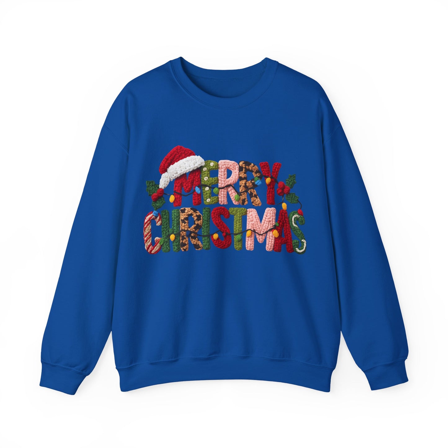 Merry Christmas, yarn Unisex Heavy Blend™ Crewneck Sweatshirt