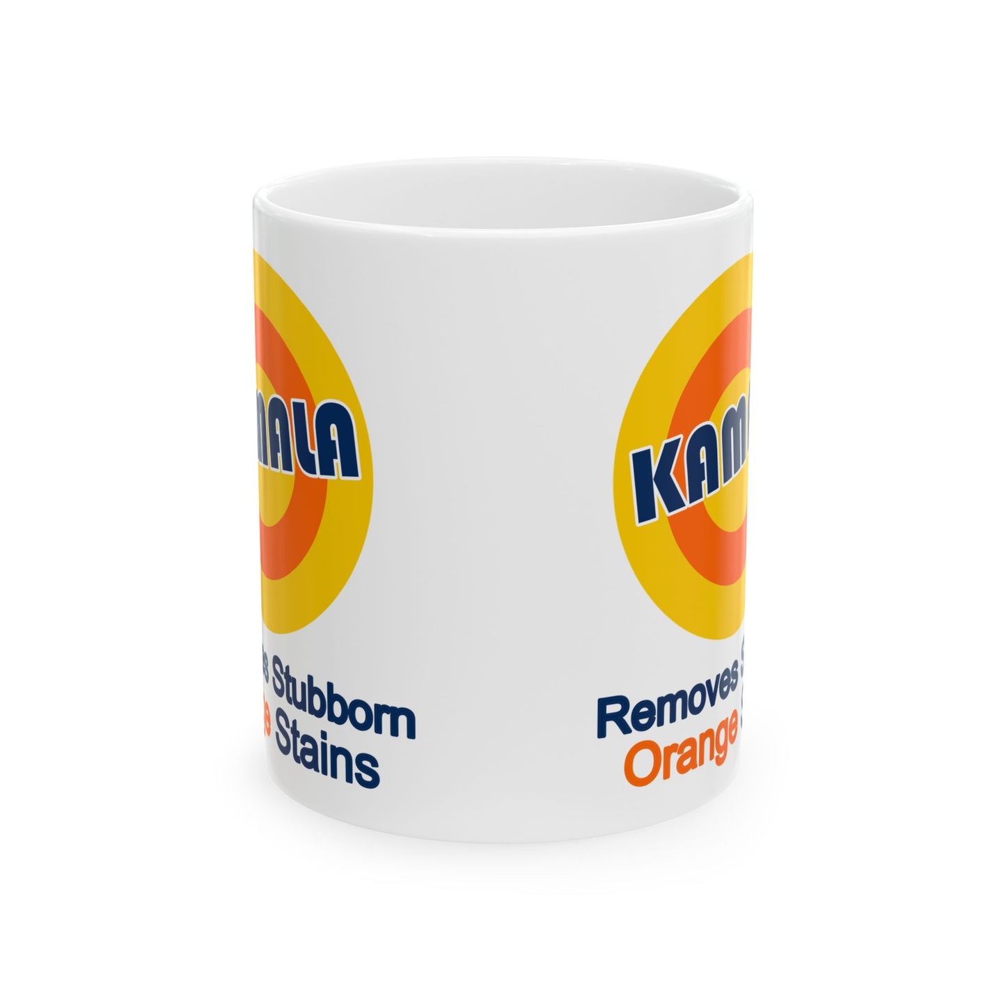 Kamala removes stubborn orange stains Ceramic Mug, (11oz, 15oz)