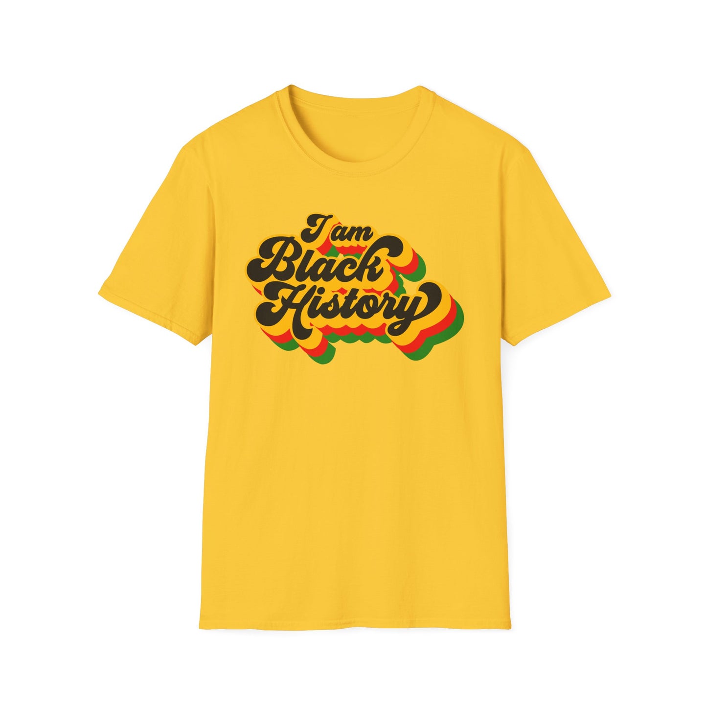 I am black history Unisex Softstyle T-Shirt