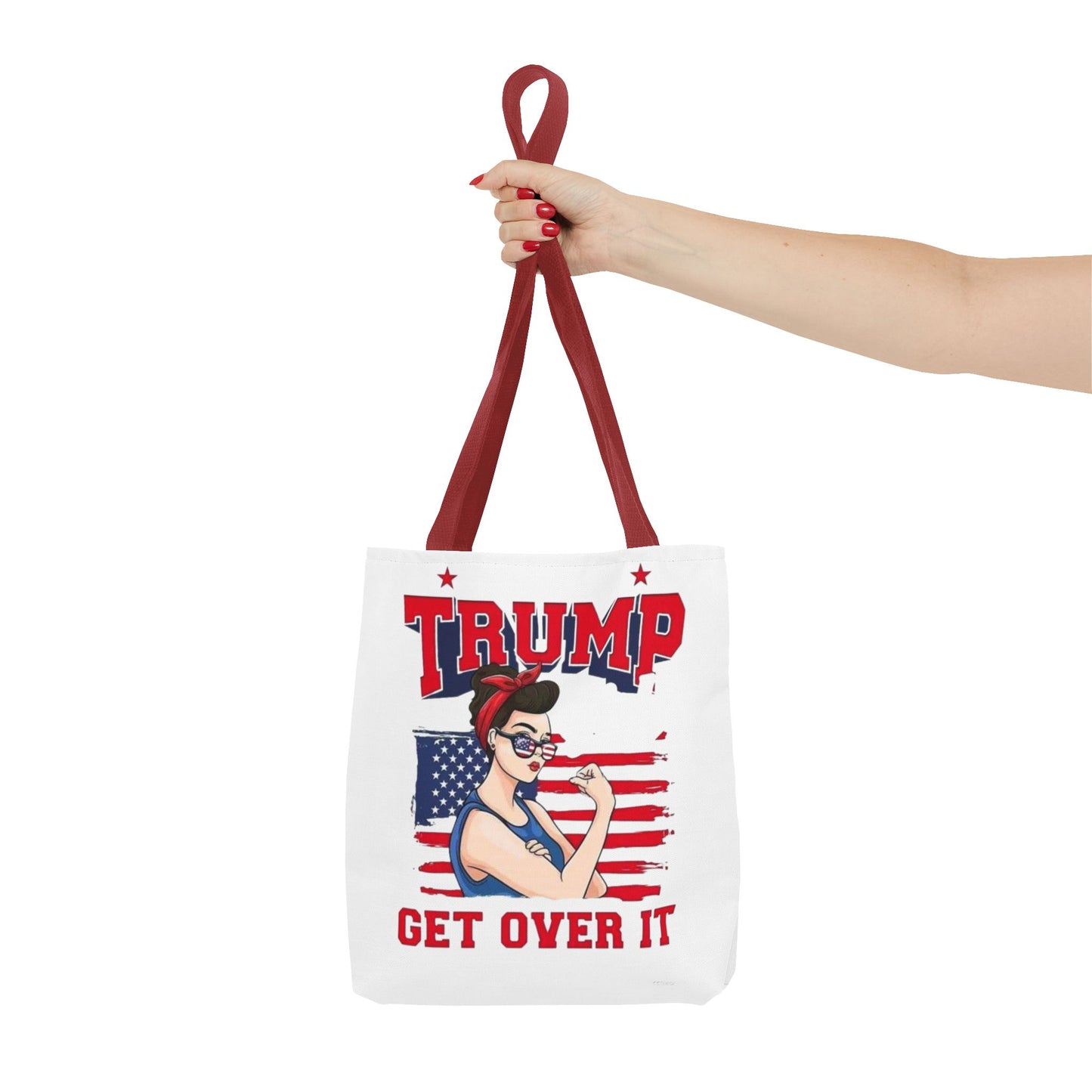 Trump get over it Tote Bag (AOP)