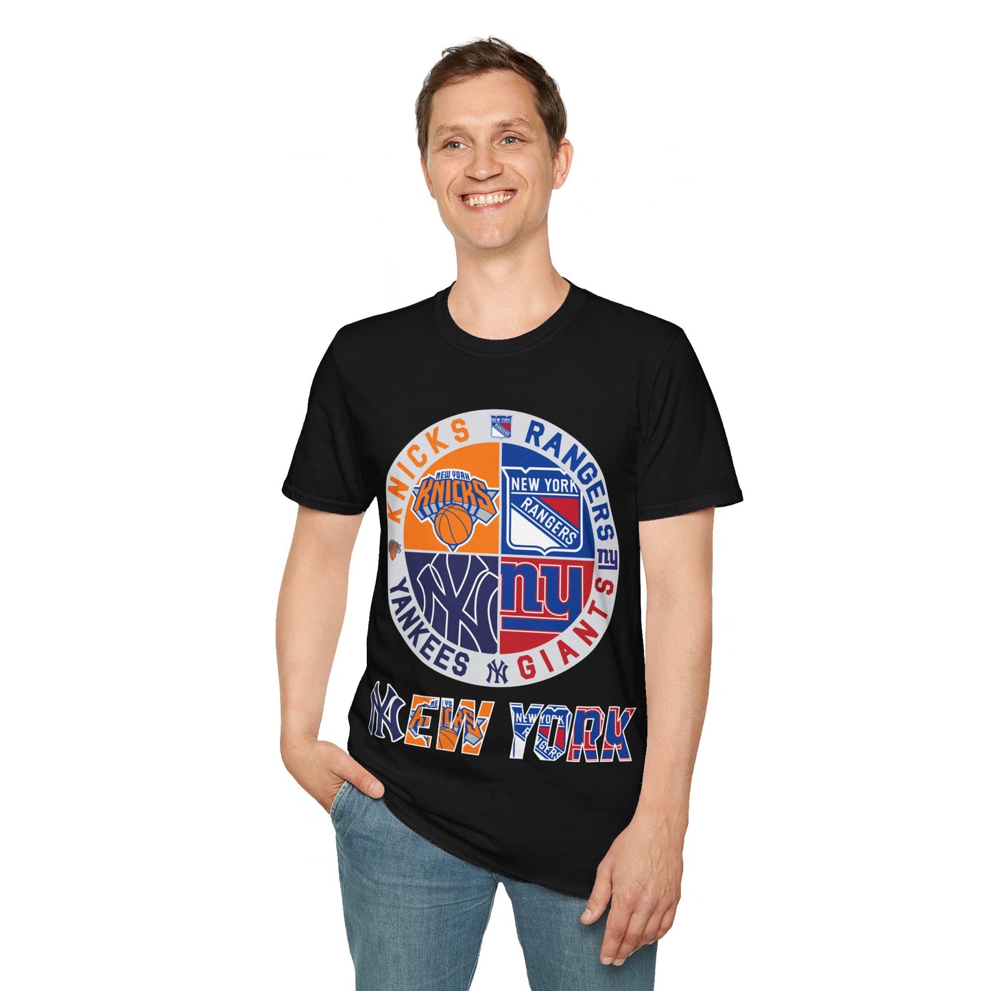 Sports Collage 1 Unisex Softstyle T-Shirt