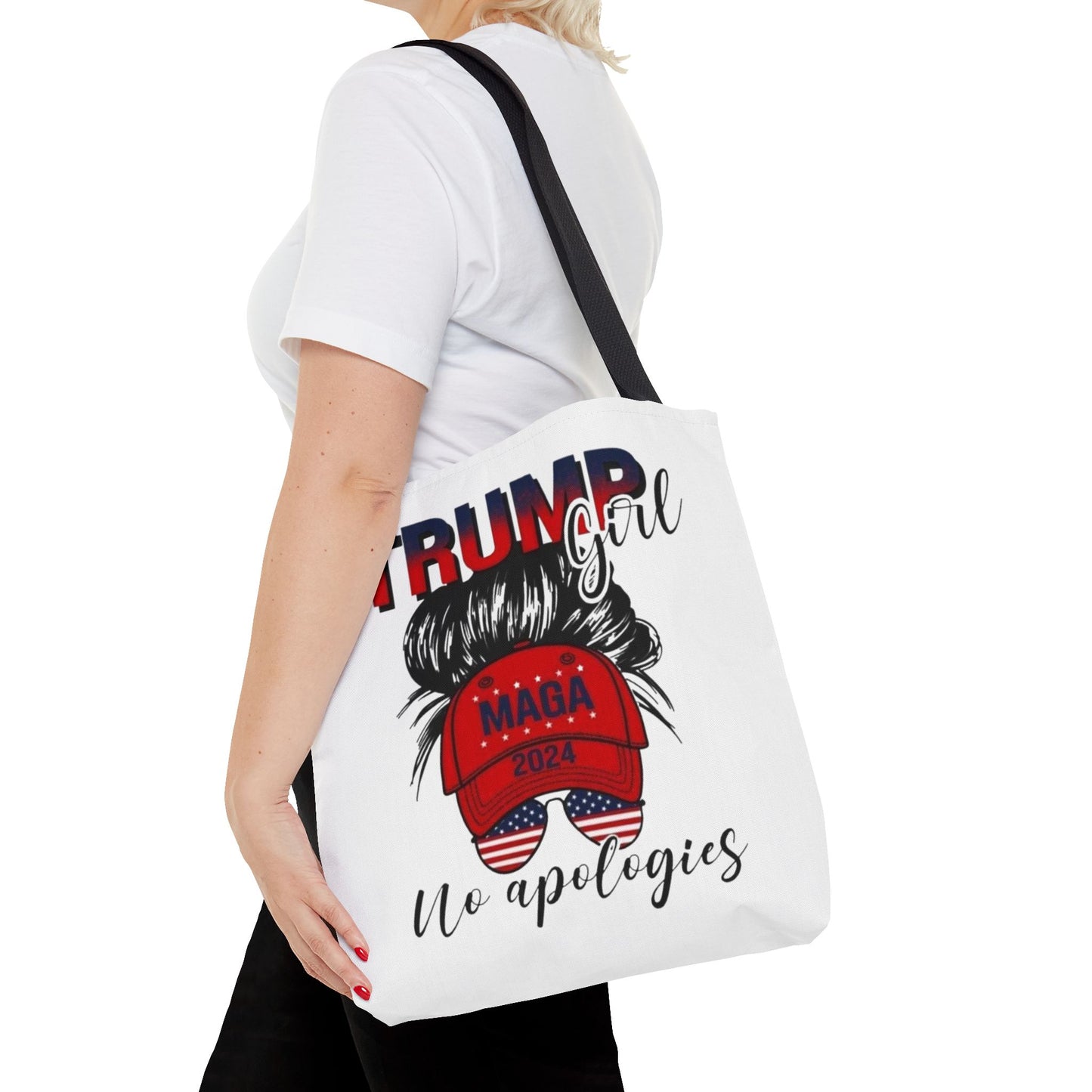 Trump Girl Tote Bag (AOP)