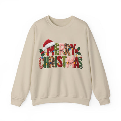 Merry Christmas, yarn Unisex Heavy Blend™ Crewneck Sweatshirt