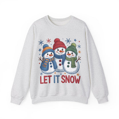 Let it Snow Unisex Heavy Blend™ Crewneck Sweatshirt