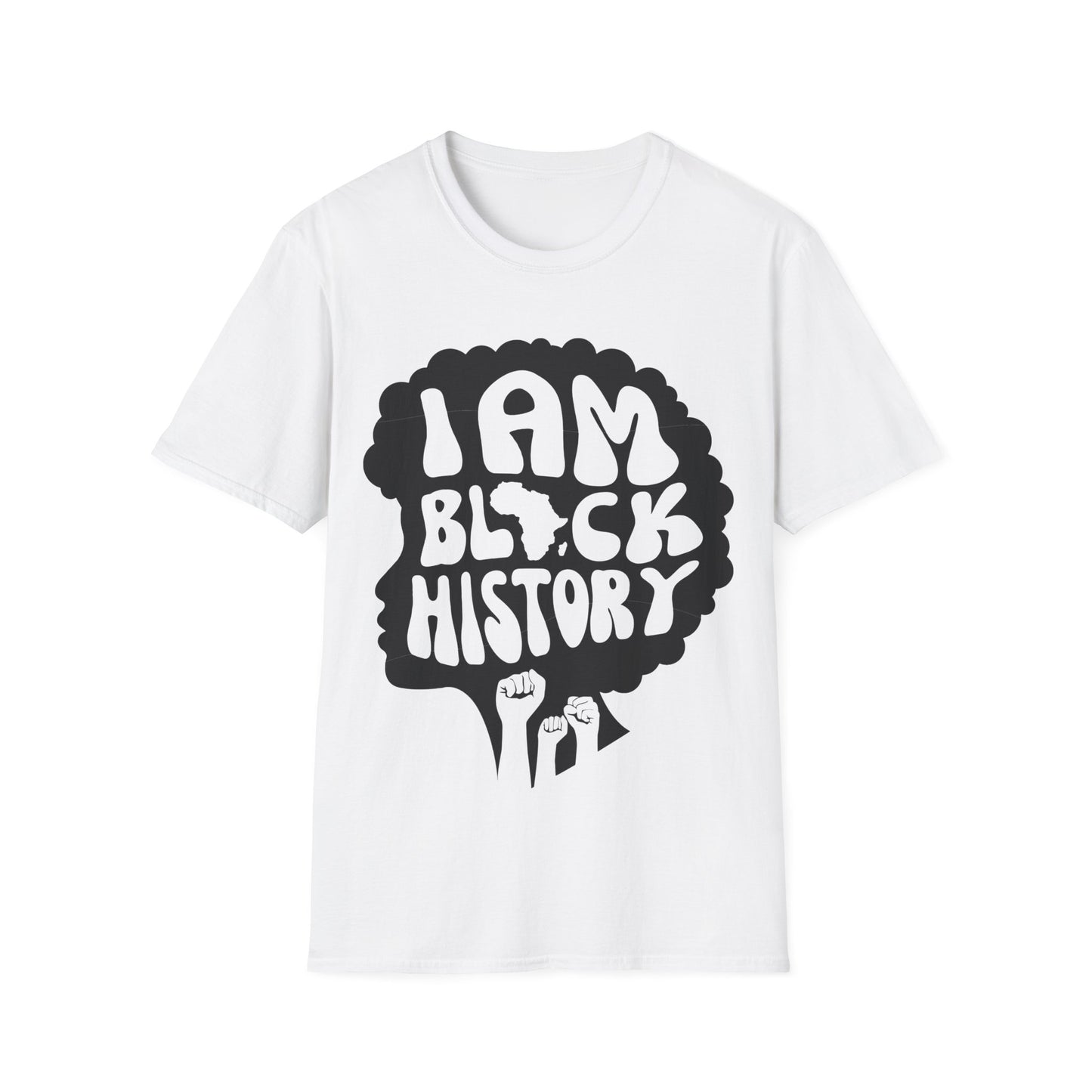 I am Black History Unisex Softstyle T-Shirt