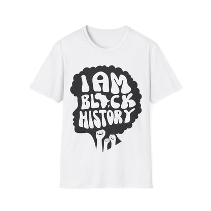 I am Black History Unisex Softstyle T-Shirt