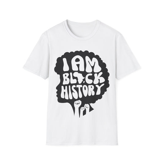 I am Black History Unisex Softstyle T-Shirt