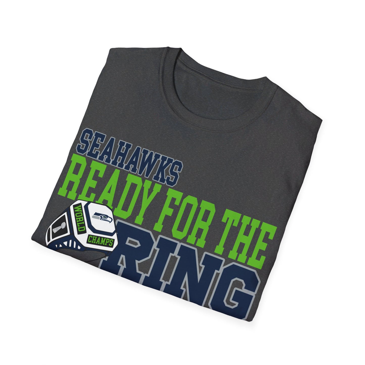 Ready for the ring Sea Unisex Softstyle T-Shirt