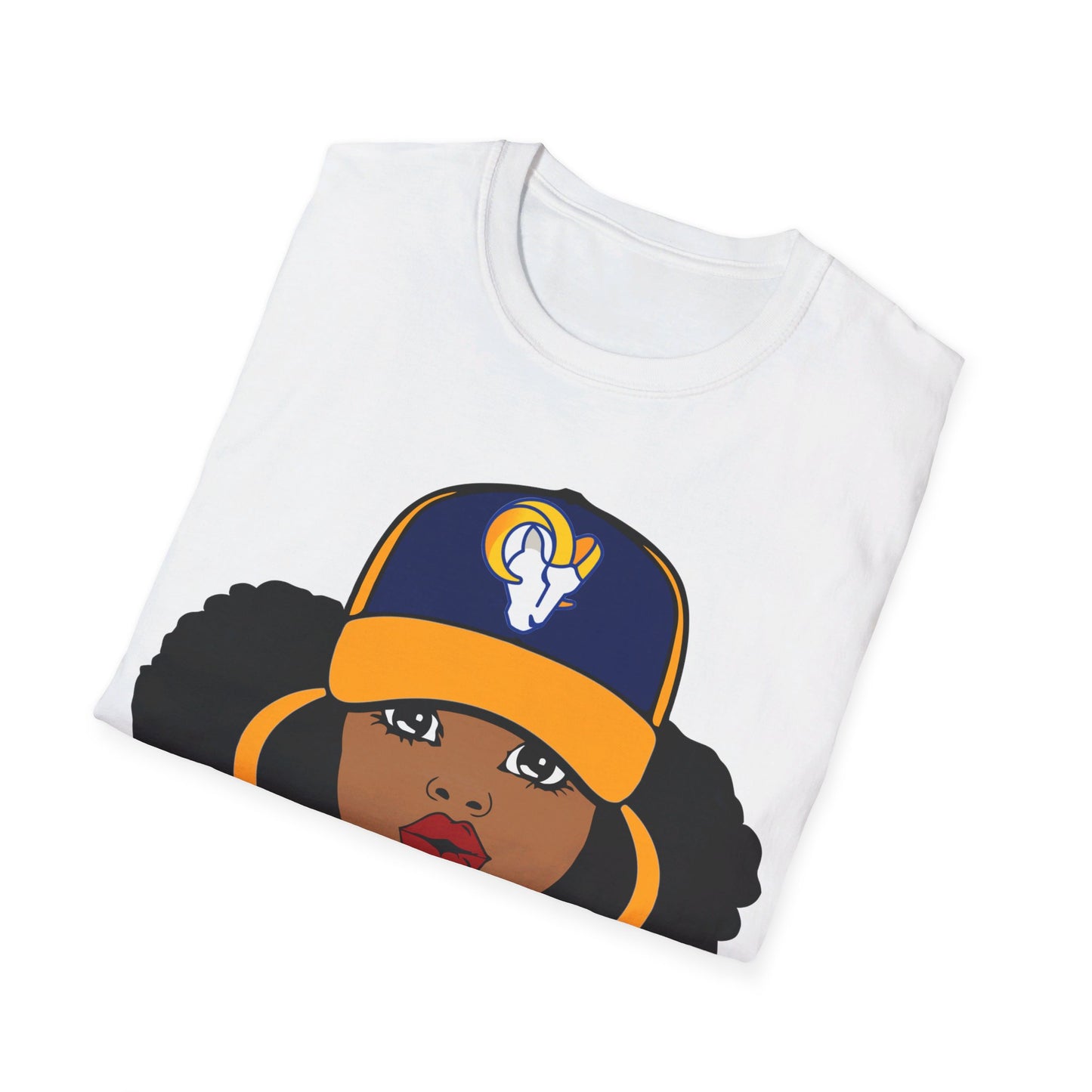 Puff woman LA Unisex Softstyle T-Shirt