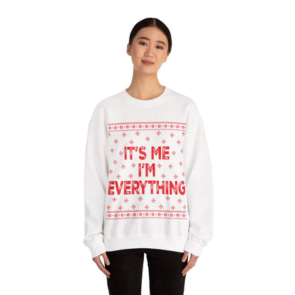 It's me, I'm everything red Unisex Heavy Blend™ Crewneck Sweatshirt