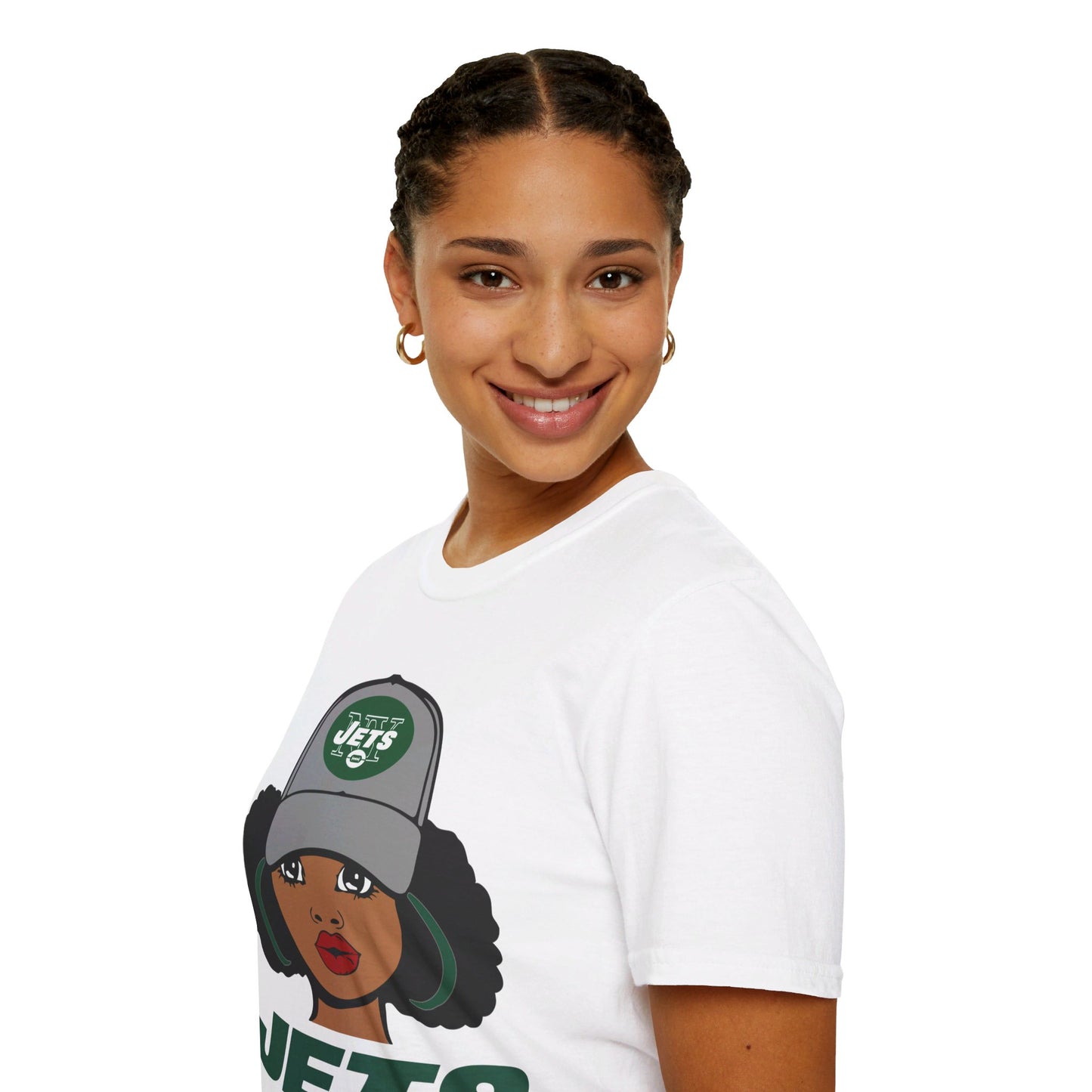 Puff woman nyj Unisex Softstyle T-Shirt