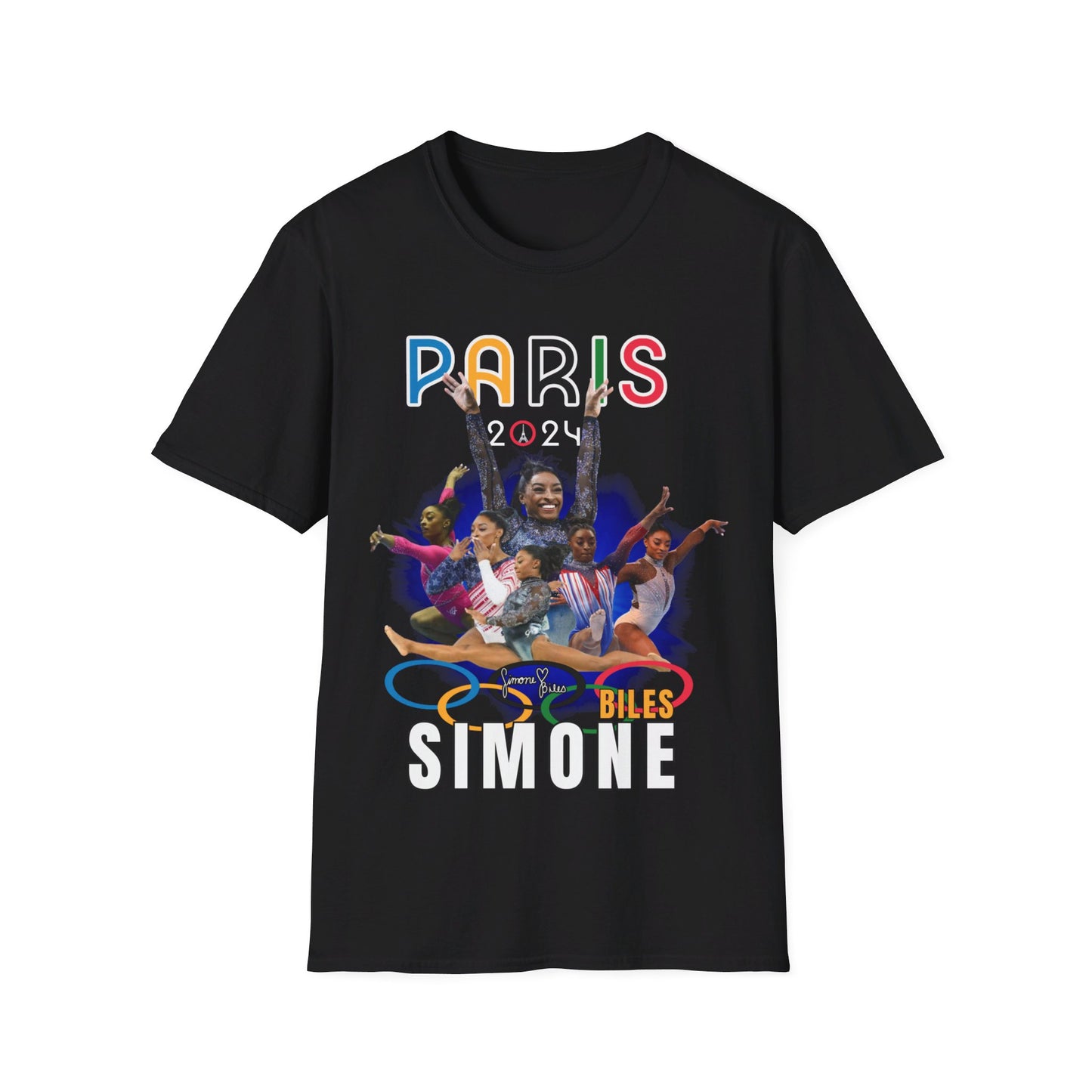 Simone collage Unisex Softstyle T-Shirt