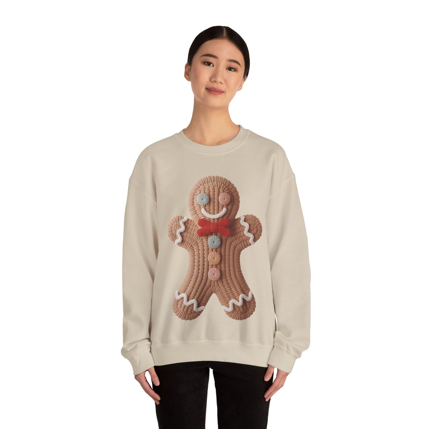 Yarn Gingerbread Unisex Heavy Blend™ Crewneck Sweatshirt