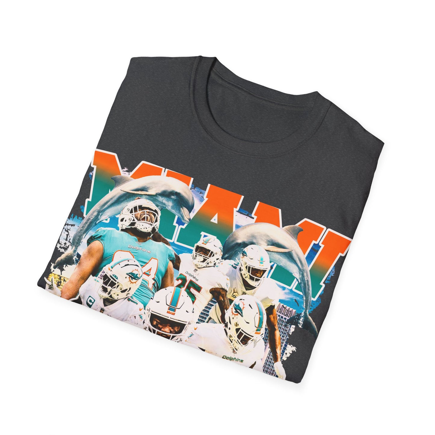 Miami collage Unisex Softstyle T-Shirt