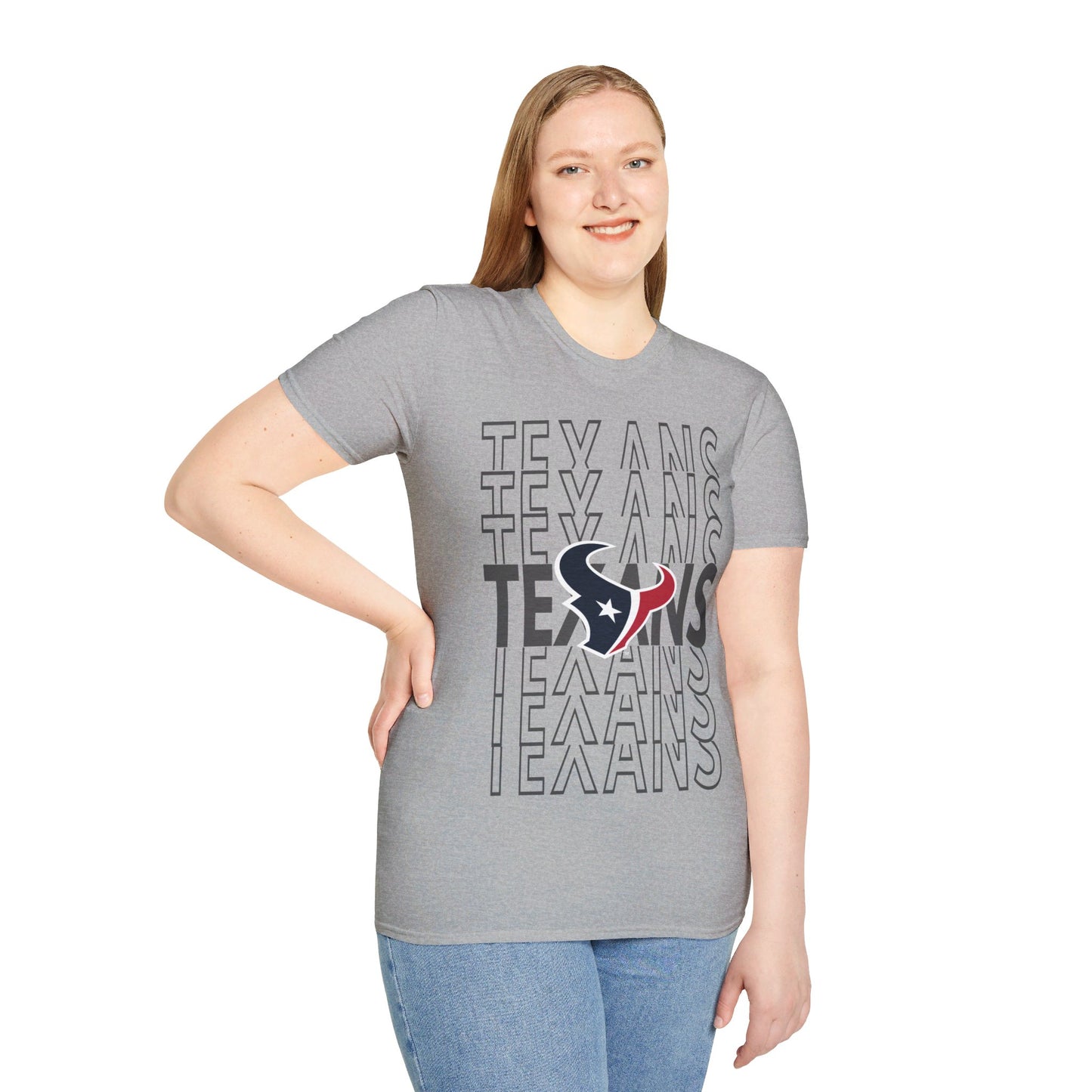 Tex stacked Unisex Softstyle T-Shirt