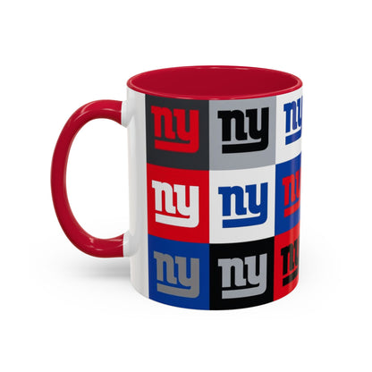ny repeat Colorful Mugs (11oz, 15oz)