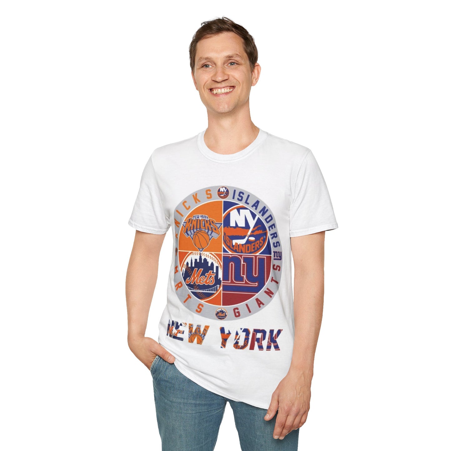 Sports Collage Unisex Softstyle T-Shirt