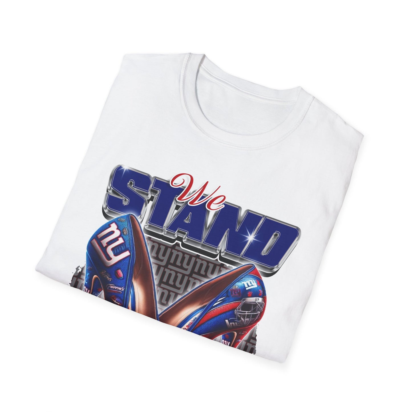 We stand on business Unisex Softstyle T-Shirt