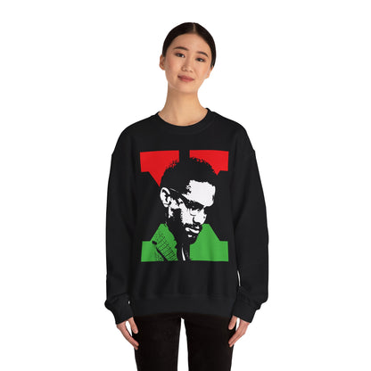 Malcolm X silhouette sweatshirt