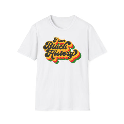 I am black history Unisex Softstyle T-Shirt