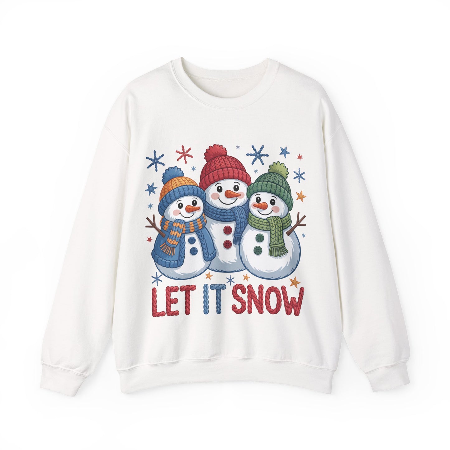 Let it Snow Unisex Heavy Blend™ Crewneck Sweatshirt