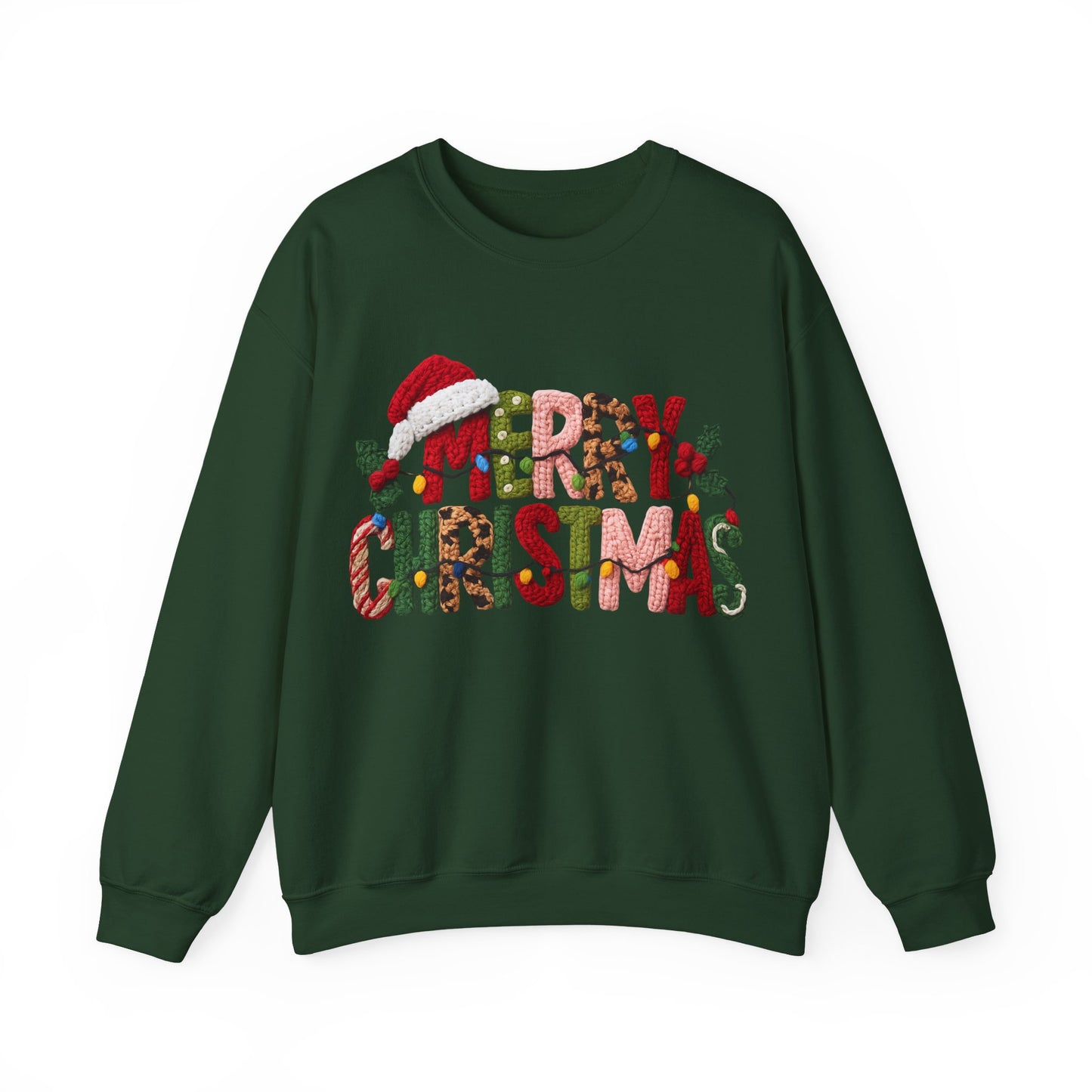 Merry Christmas, yarn Unisex Heavy Blend™ Crewneck Sweatshirt