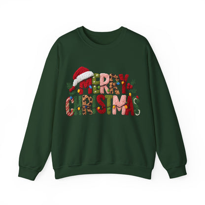 Merry Christmas, yarn Unisex Heavy Blend™ Crewneck Sweatshirt