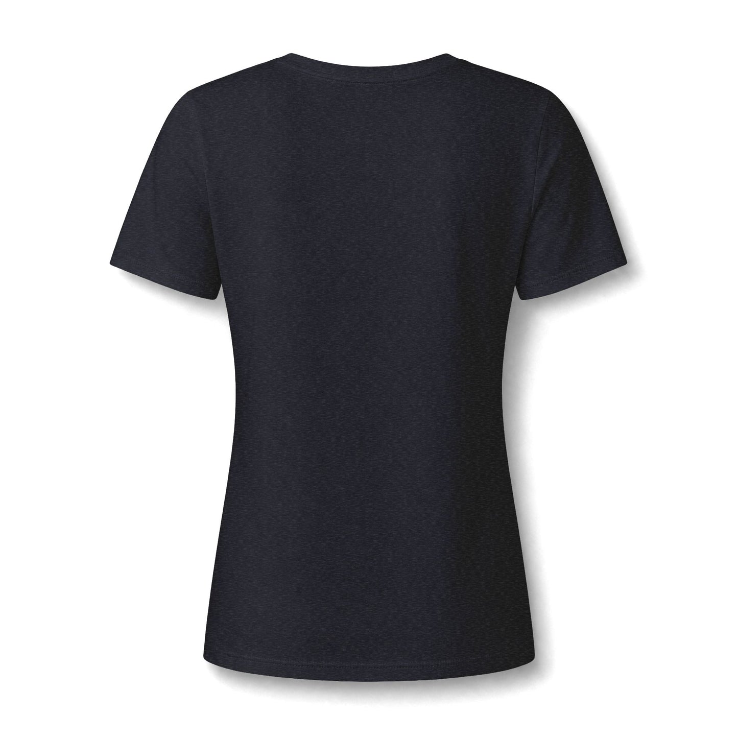 Lisa Women's Relaxed Heather CVC V-Neck Tee