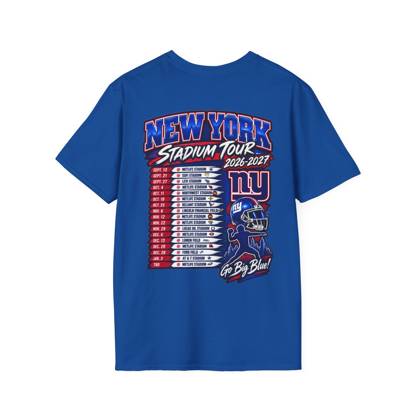 NYG Stadium Tour Unisex Softstyle T-Shirt