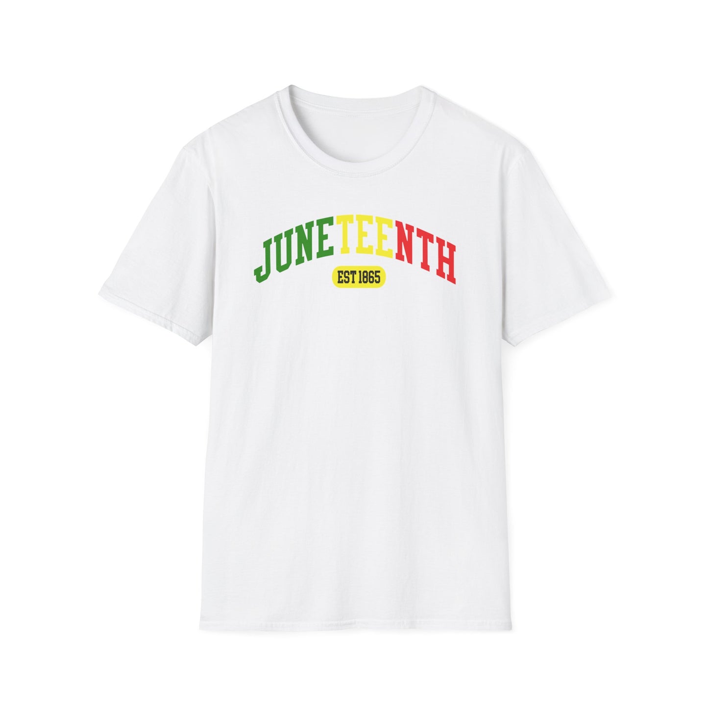 Juneteenth Collegiate Unisex Softstyle T-Shirt