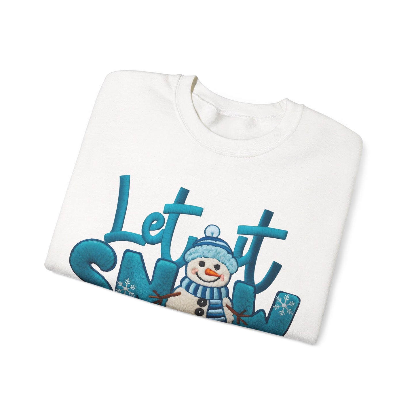 Let it Snow Unisex Heavy Blend™ Crewneck Sweatshirt