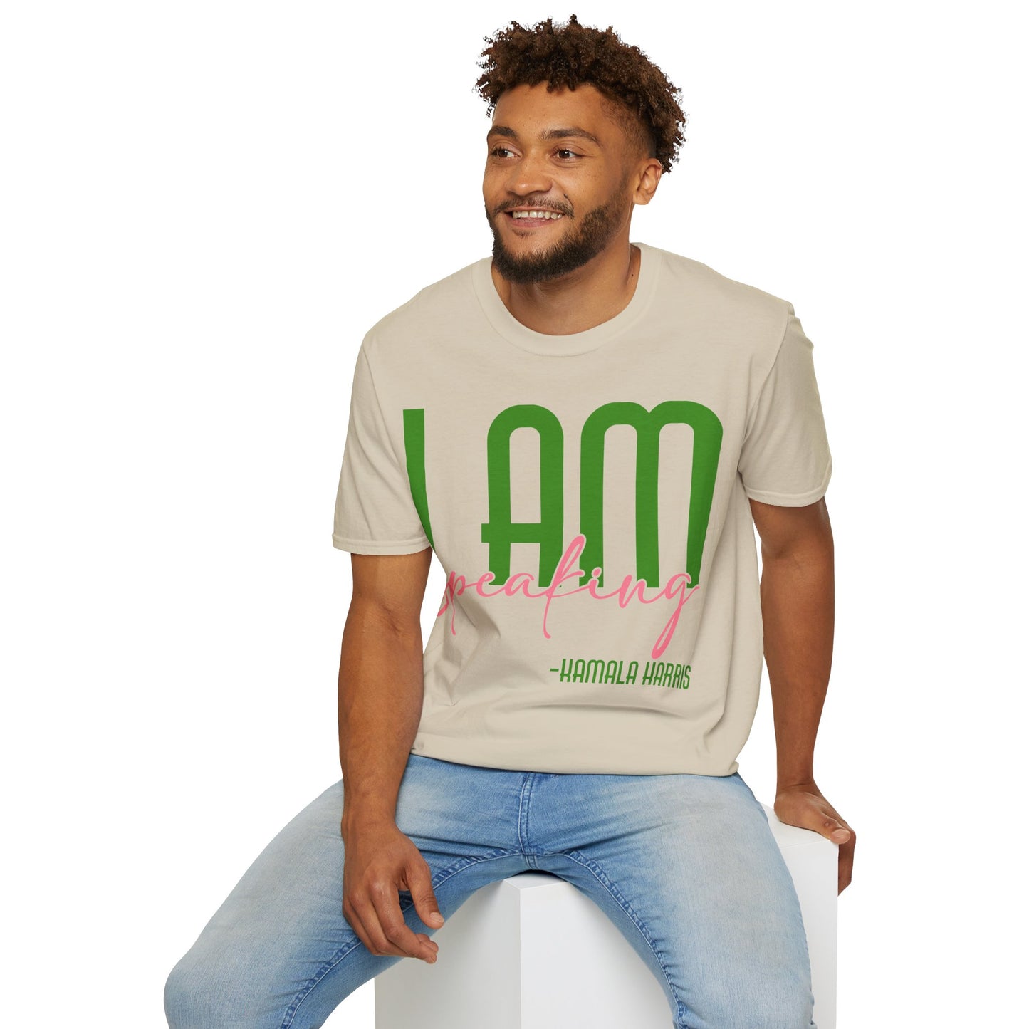 I am speaking Unisex Softstyle T-Shirt