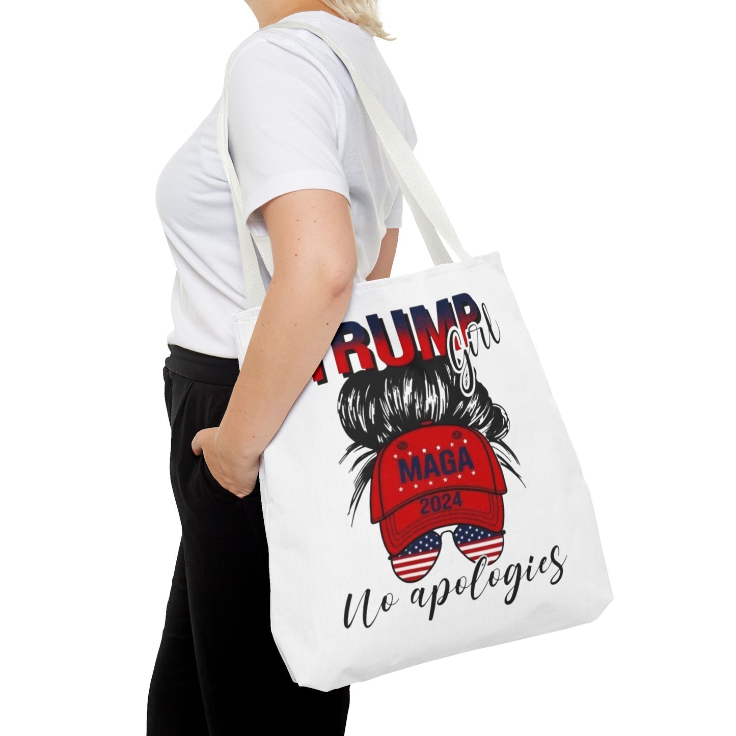 Trump Girl Tote Bag (AOP)