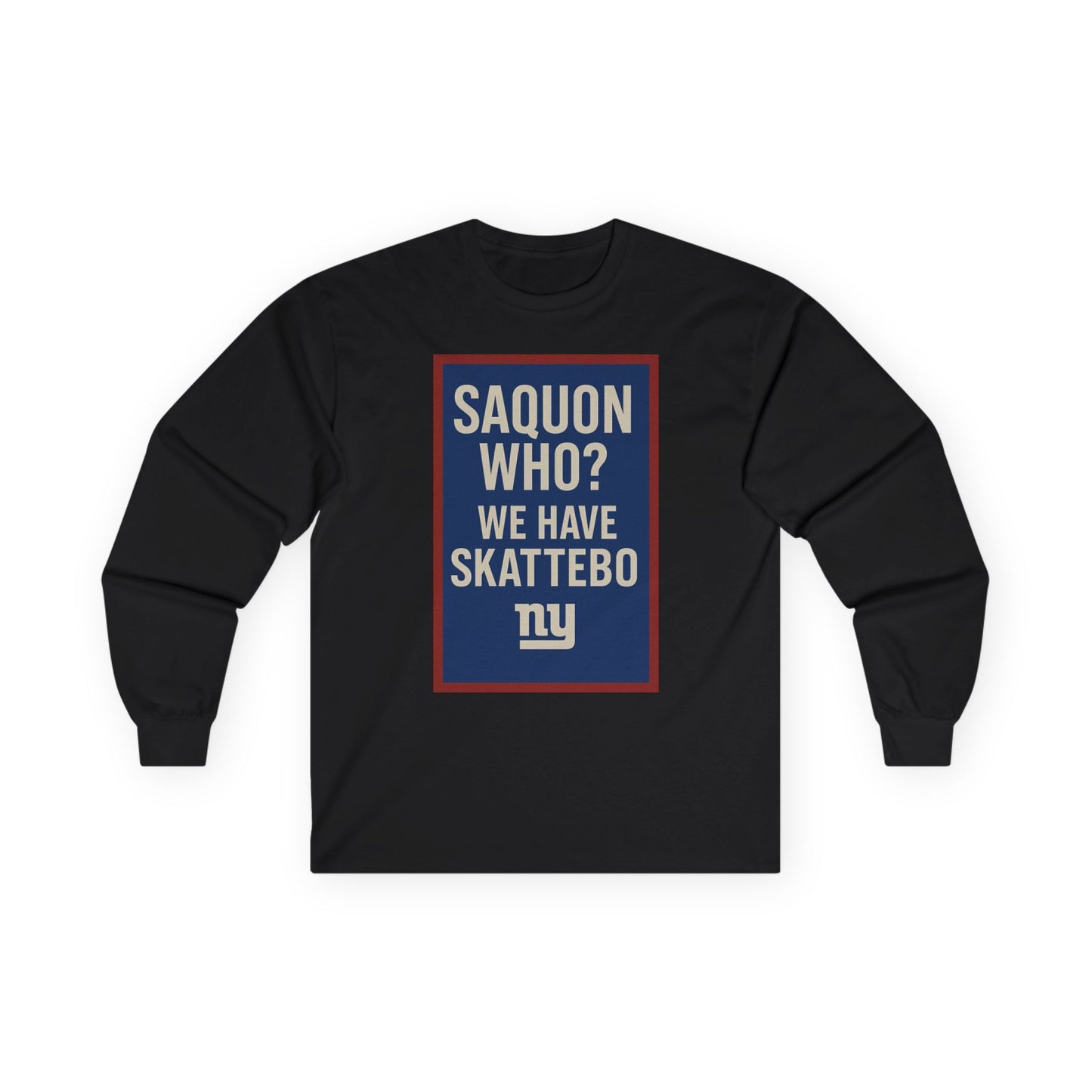 Saquon who LS Unisex Ultra Cotton Long Sleeve Tee
