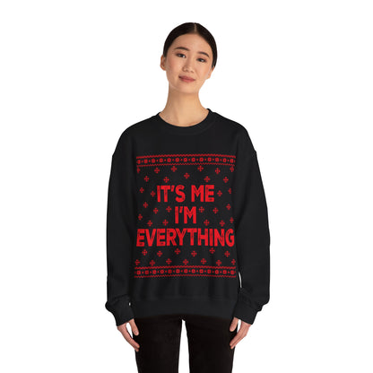 It's me, I'm everything red Unisex Heavy Blend™ Crewneck Sweatshirt