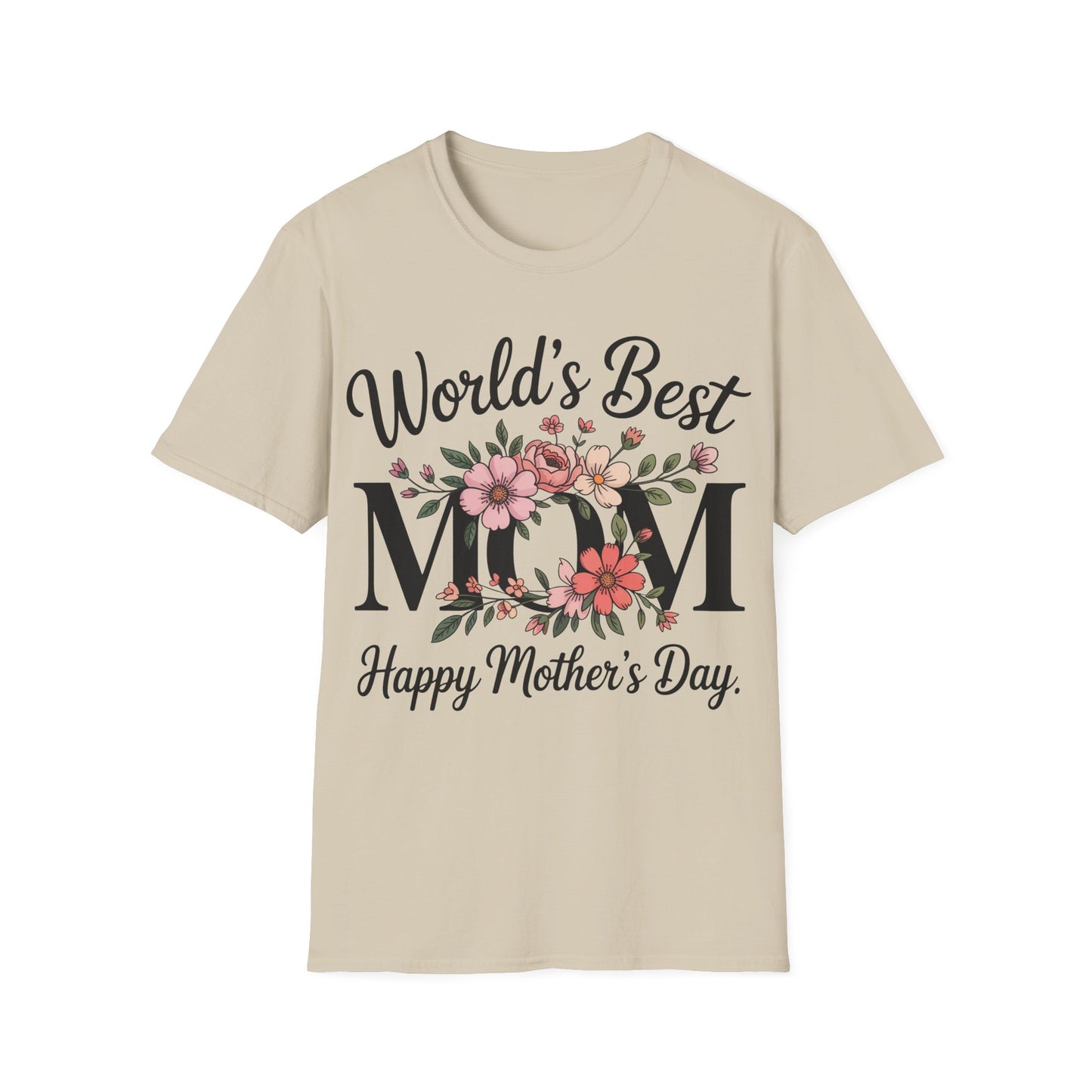 World's Best Mom Unisex Softstyle T-Shirt