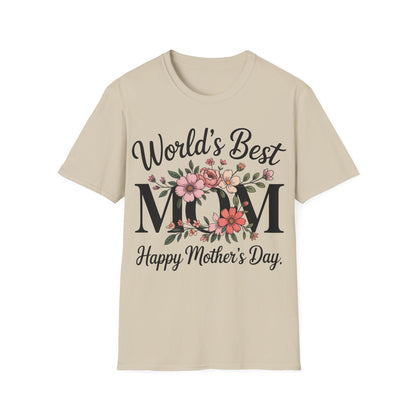World's Best Mom Unisex Softstyle T-Shirt