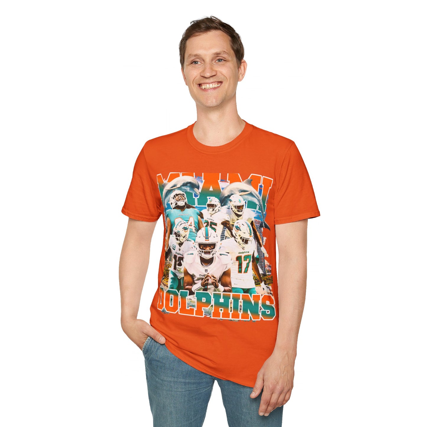 Miami collage Unisex Softstyle T-Shirt