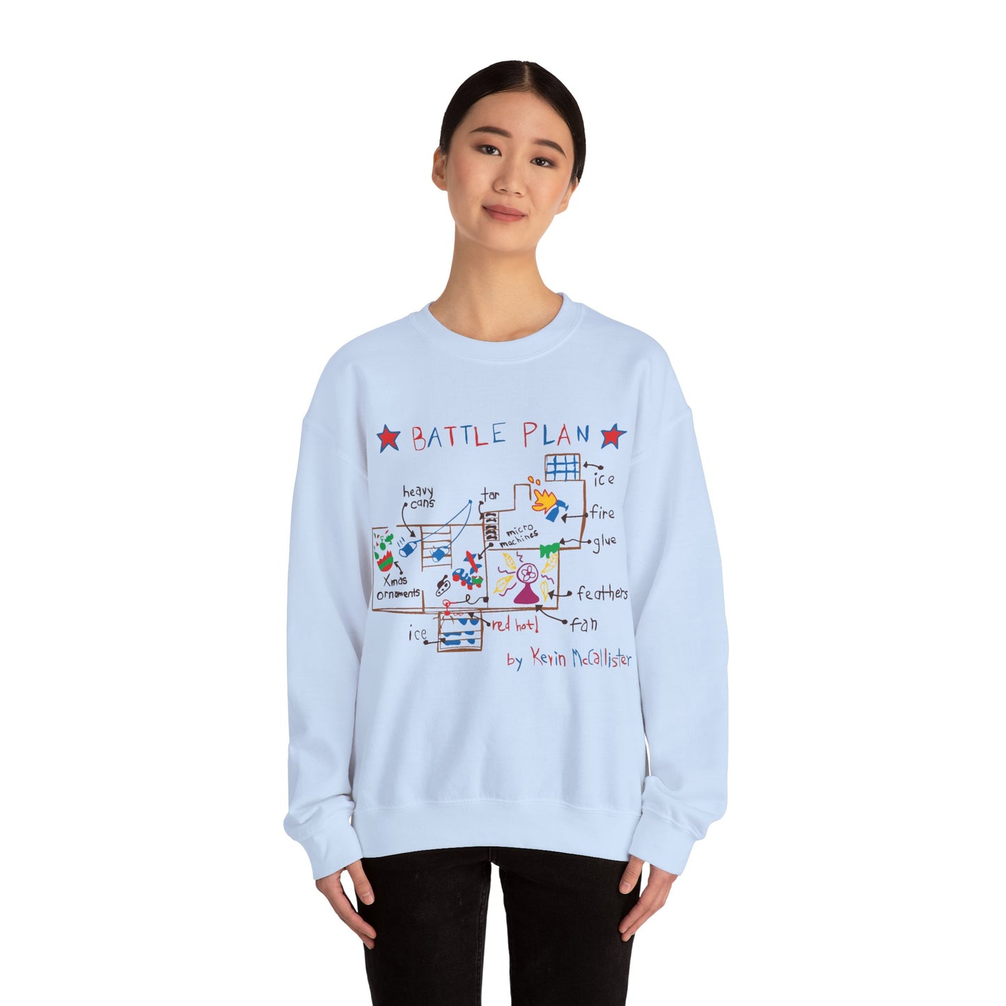 Battle Plan Unisex Heavy Blend™ Crewneck Sweatshirt
