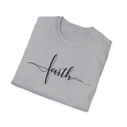 Faith horizontal -Inspired Unisex Softstyle T-Shirt, Inspirational Tee