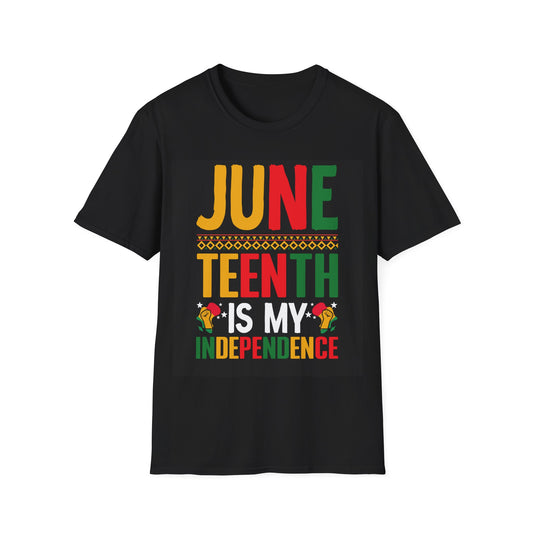 Juneteenth is my independence Unisex Softstyle T-Shirt